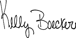 Kelly Boecker's signature